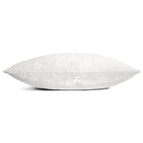 Brushstroke Velvet Burnout Pillow White Kevin O'Brien 12x24 White at FIG LINENS AND HOME 11
