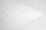 Fabric Detail - Dune White Bedding by Kevin O'Brien Studio at Fig Linens and Home
