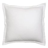 Euro Sham Front - Frisco Matelasse Bedding by Kevin O'Brien Studio at Fig Linens and Home