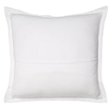 Euro Sham Back - Frisco Matelasse Bedding by Kevin O'Brien Studio at Fig Linens and Home