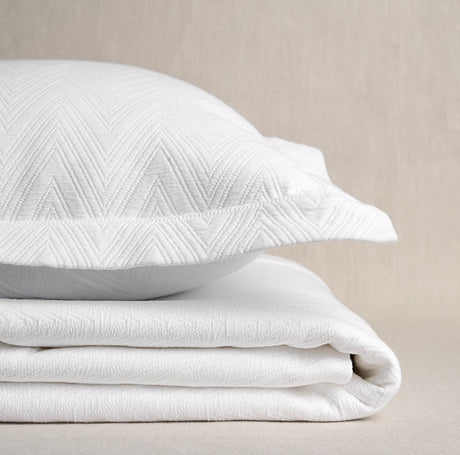 Frisco Matelasse Bedding by Kevin O'Brien Studio at Fig Linens and Home at Fig Linens and Home