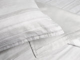 Mirage Silver Bedding Detail by Kevin O'Brien Studio at Fig Linens and Home