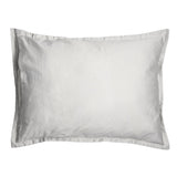 Standard Pillow Sham Reverse - Kevin O'Brien Mirage Silver Bedding at Fig Linens and Home