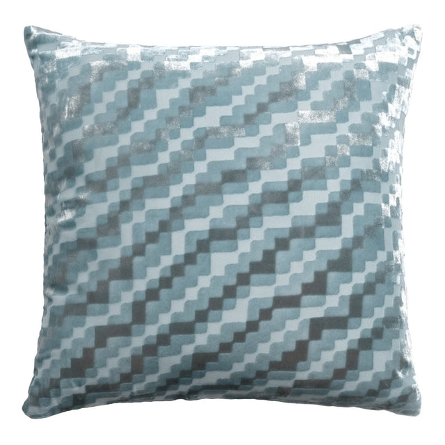 Steps Harbor Velvet Pillows | Kevin O'Brien Studio Decorative Pillows at Fig Linens and Home View 1