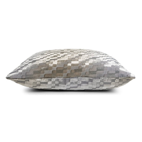 Steps Velvet Nickel Pillows | Kevin O'Brien Studio Throw Pillows at Fig Linens and Home - View 3