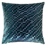 Steps Velvet Pillow Shark Pillows | Kevin O'Brien Studio Throw Pillows at Fig Linens and Home View 1