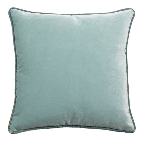 Tranquility Velvet Performance Pillows Basil Kevin O'Brien 20x20