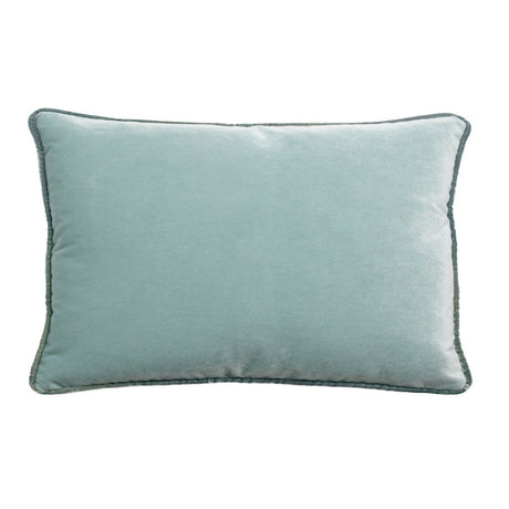 Tranquility Velvet Performance Pillows Basil Kevin O'Brien 14x20 Lumbar
