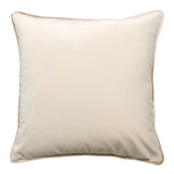 Tranquility Velvet Performance Pillows Latte Kevin O'Brien 20x20