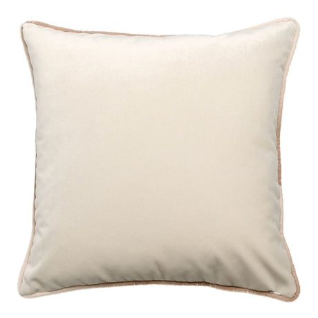Tranquility Velvet Performance Pillows Latte Kevin O'Brien 20x20