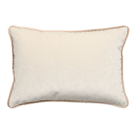 Tranquility Velvet Performance Pillows Latte Kevin O'Brien 14x20 Lumbar