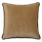 Tranquility Velvet Performance Pillows Sable Kevin O'Brien 20x20