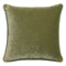 Tranquility Velvet Performance Pillows Scallion Kevin O'Brien 20x20