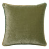 Tranquility Velvet Performance Pillows Scallion Kevin O'Brien 20x20