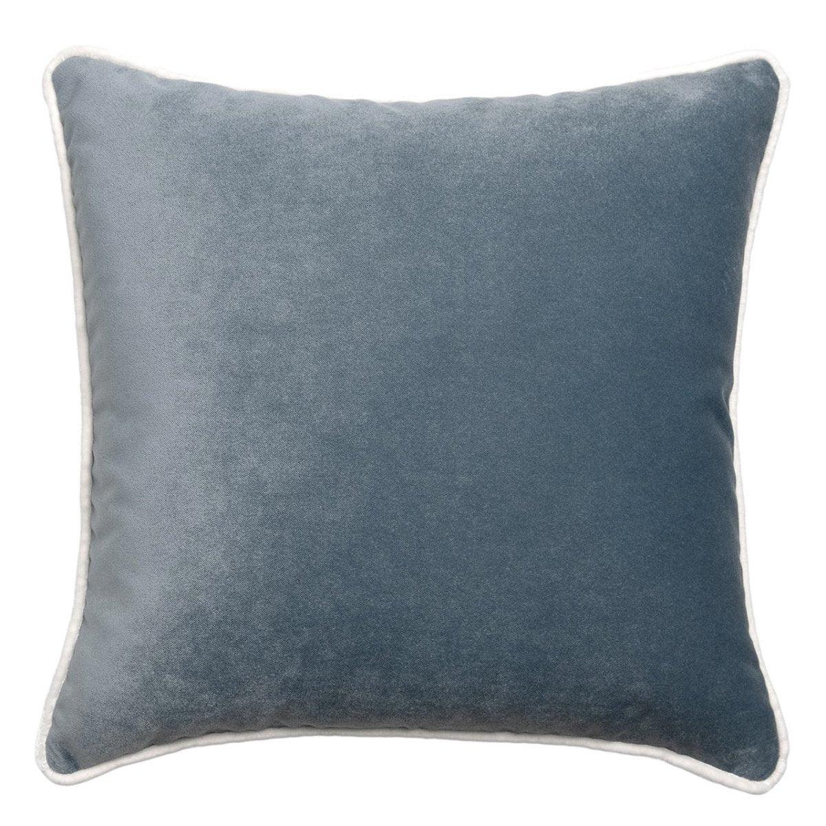 Tranquility Velvet Performance Pillows Sky Kevin O'Brien 20x20