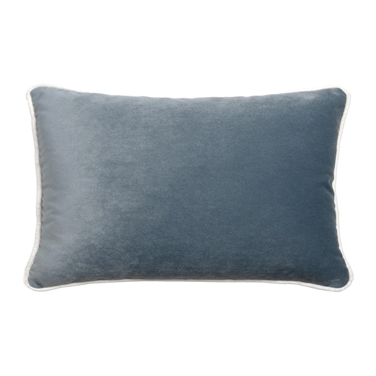 Tranquility Velvet Performance Pillows Sky Kevin O'Brien 14x20 Lumbar
