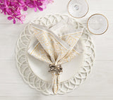 Alfresco Placemats Set of 4 in White by Kim Seybert - Table Setting Fig Linens and Home 1