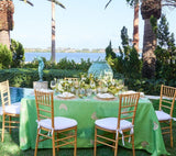 Arches Napkin in White & Gold Set of 4 by Kim Seybert at Fig Linens and Home - Lifestyle 5