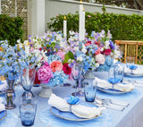 Arches Napkin in White by Kim Seybert at Fig Linens and Home - Lifestyle 4