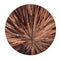 Aura Placemat in Brown, Set of 4 | Kim Seybert Round Placemats at Fig Linens and Home 1