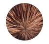 Aura Placemat in Brown, Set of 4 | Kim Seybert Round Placemats at Fig Linens and Home 1