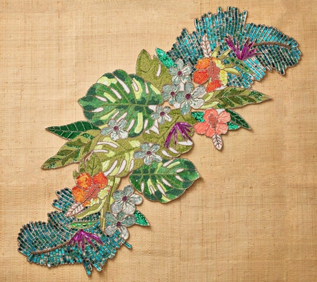 Belize Table Runner in Multi by Kim Seybert at Fig Linens and Home 2