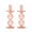 Bella Candlestick in Blush, Set of 2 by Kim Seybert at Fig Linens and Home