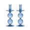 Bella Candlestick in Cadet, Set of 2 by Kim Seybert at Fig Linens and Home