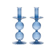 Bella Candlestick in Cadet, Set of 2 by Kim Seybert at Fig Linens and Home