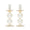 Bella Candlestick in Champagne, Set of 2 by Kim Seybert at Fig Linens and Home