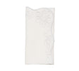 Bloom Napkin in White Set of 4 by Kim Seybert at Fig Linens and Home 1