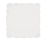 Bloom Napkin in White Set of 4 by Kim Seybert at Fig Linens and Home 5