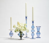 Blossom Candle Holder in Blue by Kim Seybert at Fig Linens and Home 2