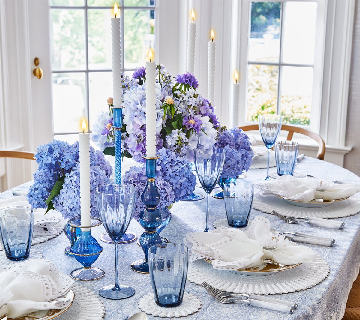 Kim Seybert Blossom Candle Holder - Thumbnail 5