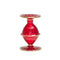 Blossom Candlestick Holder in Ruby Kim Seybert at Fig Linens and Home