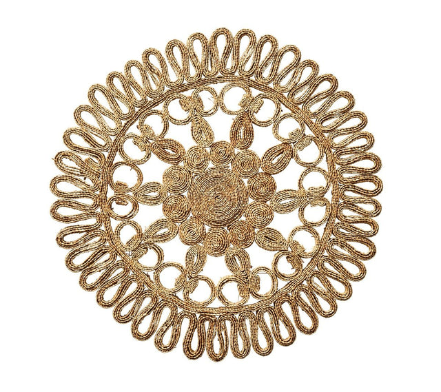 Boho Placemat in Natural by Kim Seybert at Fig Linens and Home