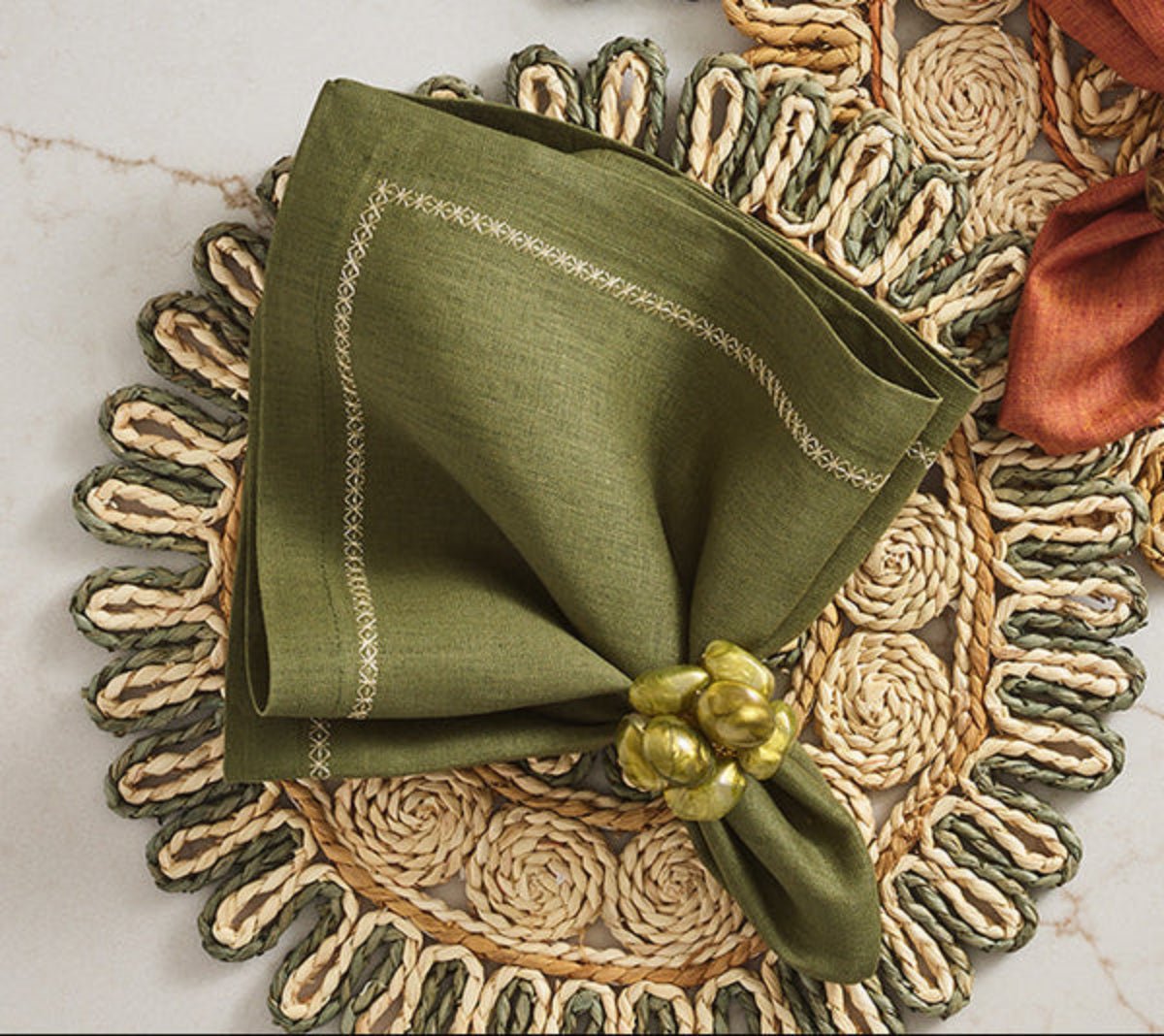 Kim Seybert Bonton Napkin Ring - Thumbnail 3