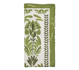 Botanica Napkin in Ivory & Green, Set of 4 Kim Seybert