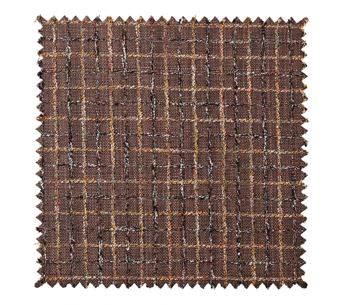 Boucle Brown/Multi Placemat Detail 8 | Kim Seybert at Fig Linens and Home