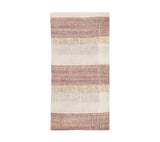 Broad Stripe Brown/White Napkin | Kim Seybert at Fig Linens and Home