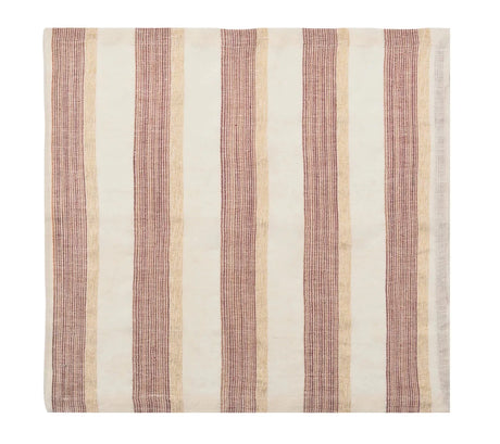 Broad Stripe Brown/White Napkin Detail 5 | Kim Seybert at Fig Linens and Home