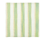 Broad Stripe Napkins in Green & White by Kim Seybert at Fig Linens and Home - View 2
