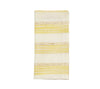 Broad Stripe Napkins in Yellow & White by Kim Seybert at Fig Linens and Home - View 1