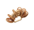 Calypso Napkin Ring in Natural & Brown | Kim Seybert at Fig Linens and Home 1