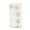 Carnation Napkin in White, Natural & Gray by Kim Seybert WHITE/NATURAL/GRAY 21"L x 21"W x 0.1"H - Set of 4 Napkins at FIG LINENS AND HOME 1