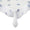 Carnation Tablecloth in White & Blue by Kim Seybert at Fig Linens and Home - View 1