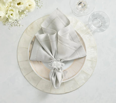 Classic Elephant Napkin Detail 5 | Kim Seybert at Fig Linens and Home