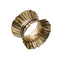 Clinched Napkin Ring in Gold & Silver, Set of 4 Kim Seybert