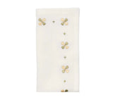 Clover White/Sage Napkin | Kim Seybert at Fig Linens and Home