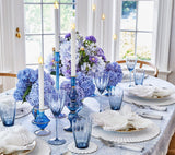 Cosmos Napkin Rings in White & Gold by Kim Seybert at Fig Linens and Home 4